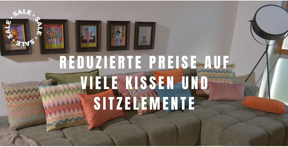 Mit unseren Kissen , Decken...