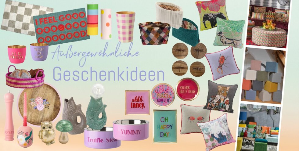 Bei uns könnt Ihr originelle Geschenke...