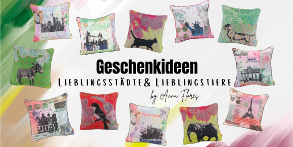Motivkissen und Bilder by Anna Flores