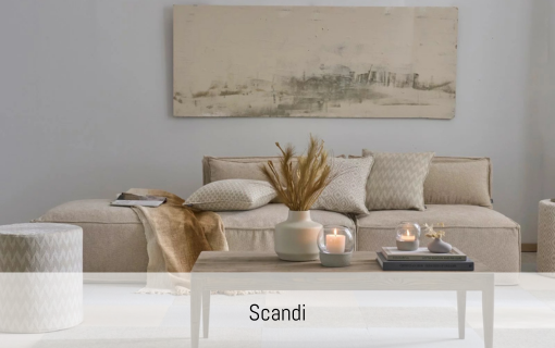 Wohnstil-Scandi