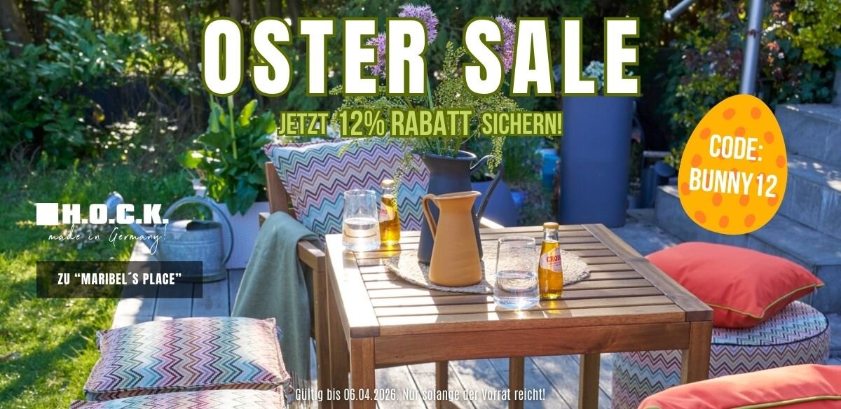 OSTER SALE Outdoor Kissen, SItzkissen, Hocker & Accessoires