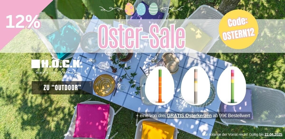 Outdoor Kissen und Hocker 