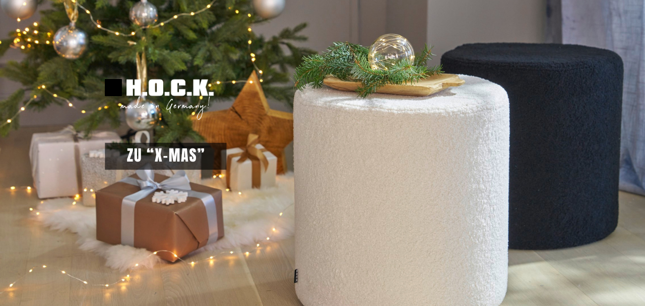Weihnachtskissen, Hocker & Accessoires