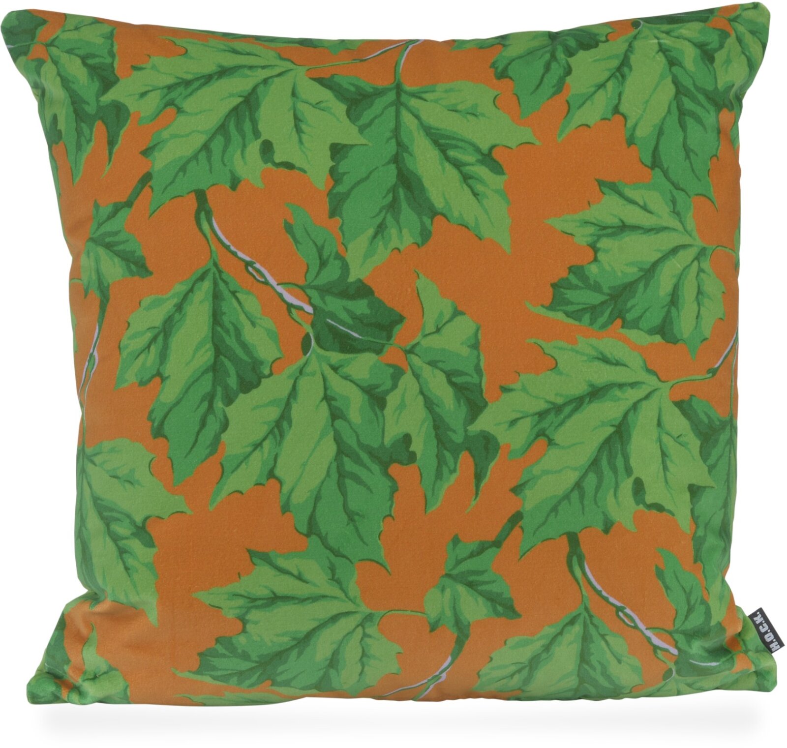 H.O.C.K. Maple Wendekissen 50x50cm grün Ahornblatt