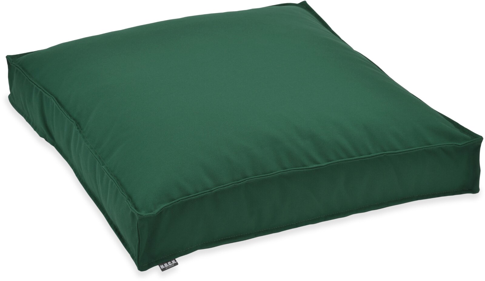 H.O.C.K. Classic Uni Outdoor Sitzkissen Palettenkissen Bodenkissen BODO 60x60x10cm tannengrün C06