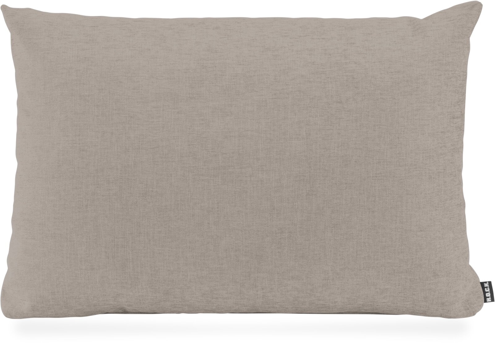 H.O.C.K. Lucky Rückenkissen ca. 65x45x6cm abgenähte Kante beige taupe col. 002