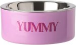 GIFTY Futternapf / Trinknapf pink rosa "YUMMY"...