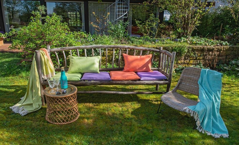 H.O.C.K. Caribe Outdoor Kissen 60x40cm blau marino osc. 01