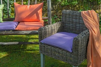 H.O.C.K. Caribe Outdoor Kissen 60x40cm blau marino osc. 01