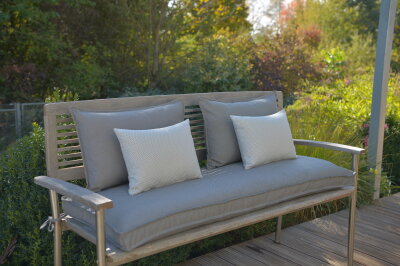 H.O.C.K. Caribe Outdoor Kissen 60x40cm blau marino osc. 01