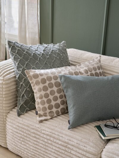 H.O.C.K. Magic Dots Wendekissen 70x40cm creme beige