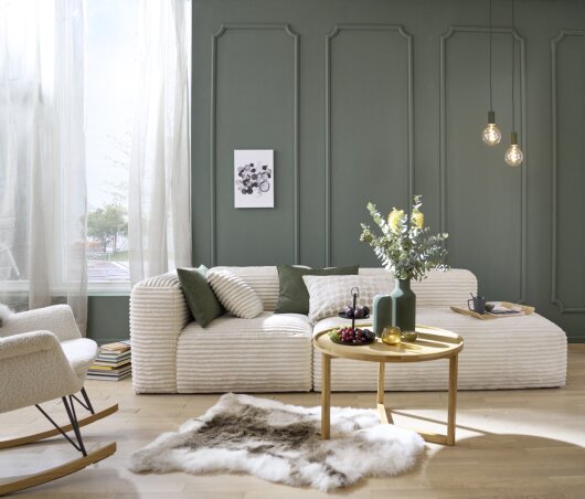 H.O.C.K. Magic Dots Wendekissen 60x60cm creme beige