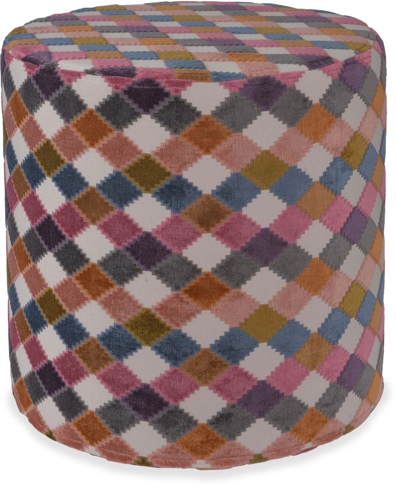 H.O.C.K. Balance Hocker Pouf Ø45x45cm pink bunt