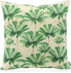 H.O.C.K. Palmeral Outdoor Kissen 50x50cm grün Palmen