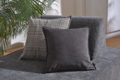 H.O.C.K. Lucky Sitzkissen BLISS 40x40x6cm mit Biese...