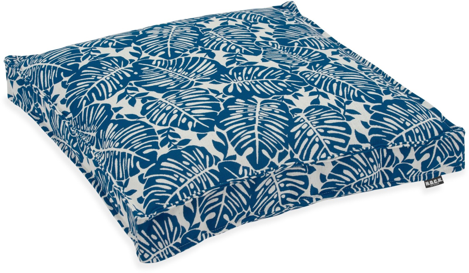 H.O.C.K. Globe Outdoor Stuhlkissen 50x50x5cm blue 26 cobo