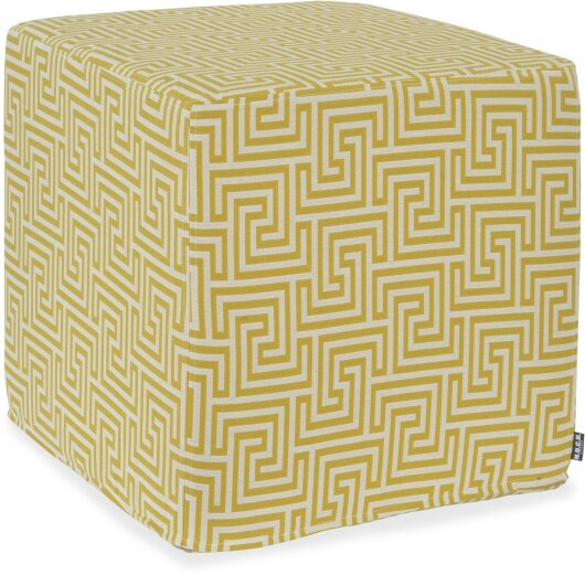 H.O.C.K. Gauzy Outdoor Hocker Pouf 45x45x45cm lime col. 78 cobo