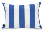 H.O.C.K. Classic Streifen Outdoor Kissen 40x30cm royal blau