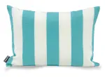 H.O.C.K. Classic Streifen Outdoor Kissen 40x30cm türkis