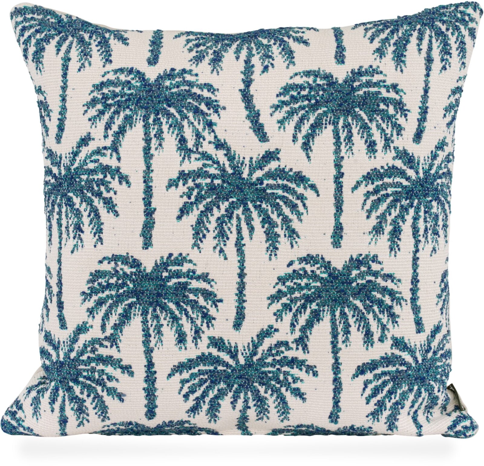 H.O.C.K. Vamosa Palms Outdoor Wendekissen 45x45cm navy-blau Palmen