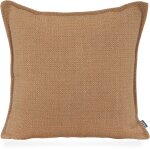 H.O.C.K. Linova Outdoor Kissen 45x45cm orange mit Biese...
