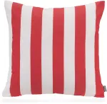 H.O.C.K. Classic Streifen Outdoor Kissen 50x50cm rot