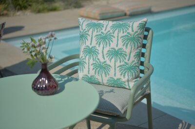 H.O.C.K. Linocea Outdoor Sitzkissen BLISS 45x45x6cm...