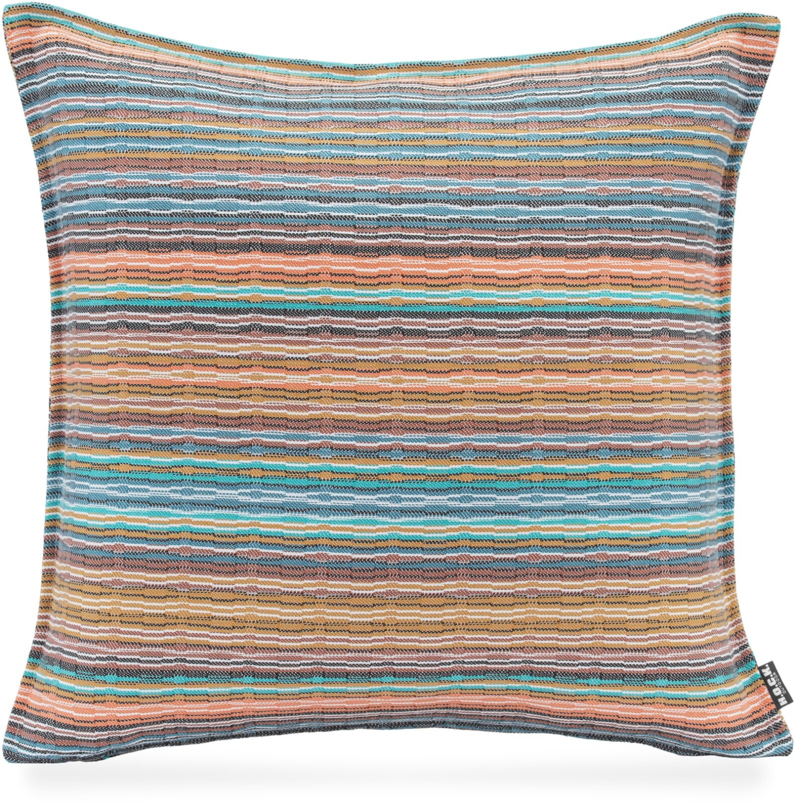 H.O.C.K. Casabella Outdoor Kissen 50x50cm multicolor Streifen mit Biese