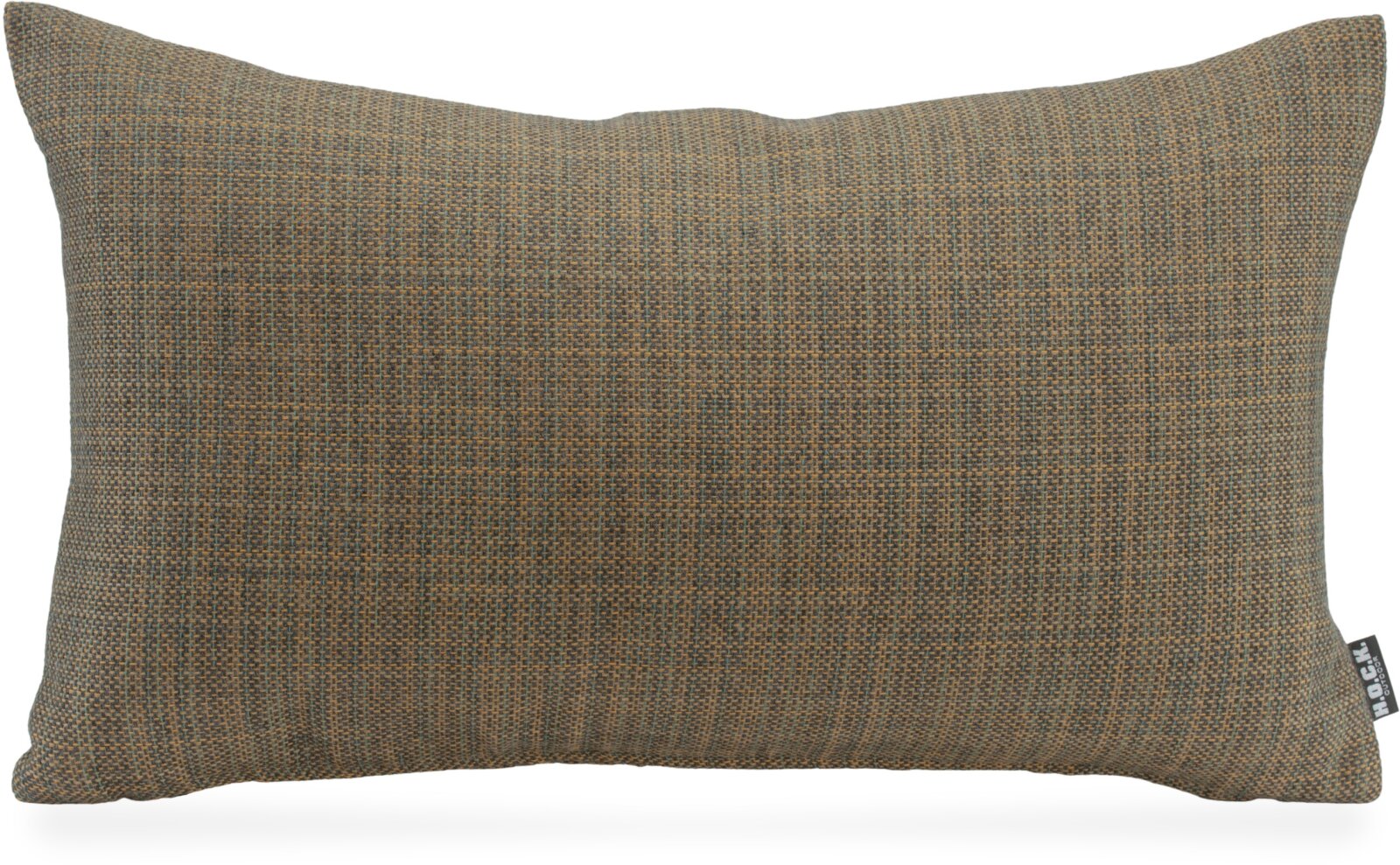H.O.C.K. - AGORA Romy Outdoor Kissen 50x30cm duna cognac grau kleingemustert col. 20094