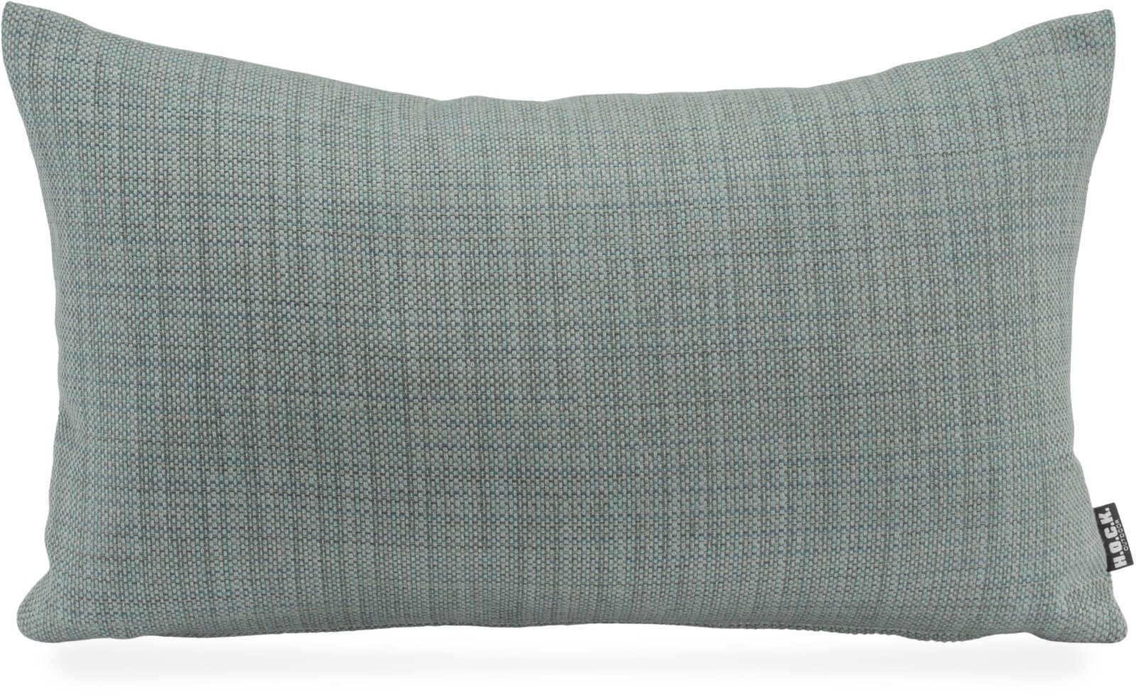 H.O.C.K. - AGORA Romy Outdoor Kissen 50x30cm blau-grau kleingemustert col. 20092