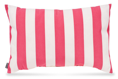 H.O.C.K. Classic Streifen Outdoor Kissen 60x40cm pink
