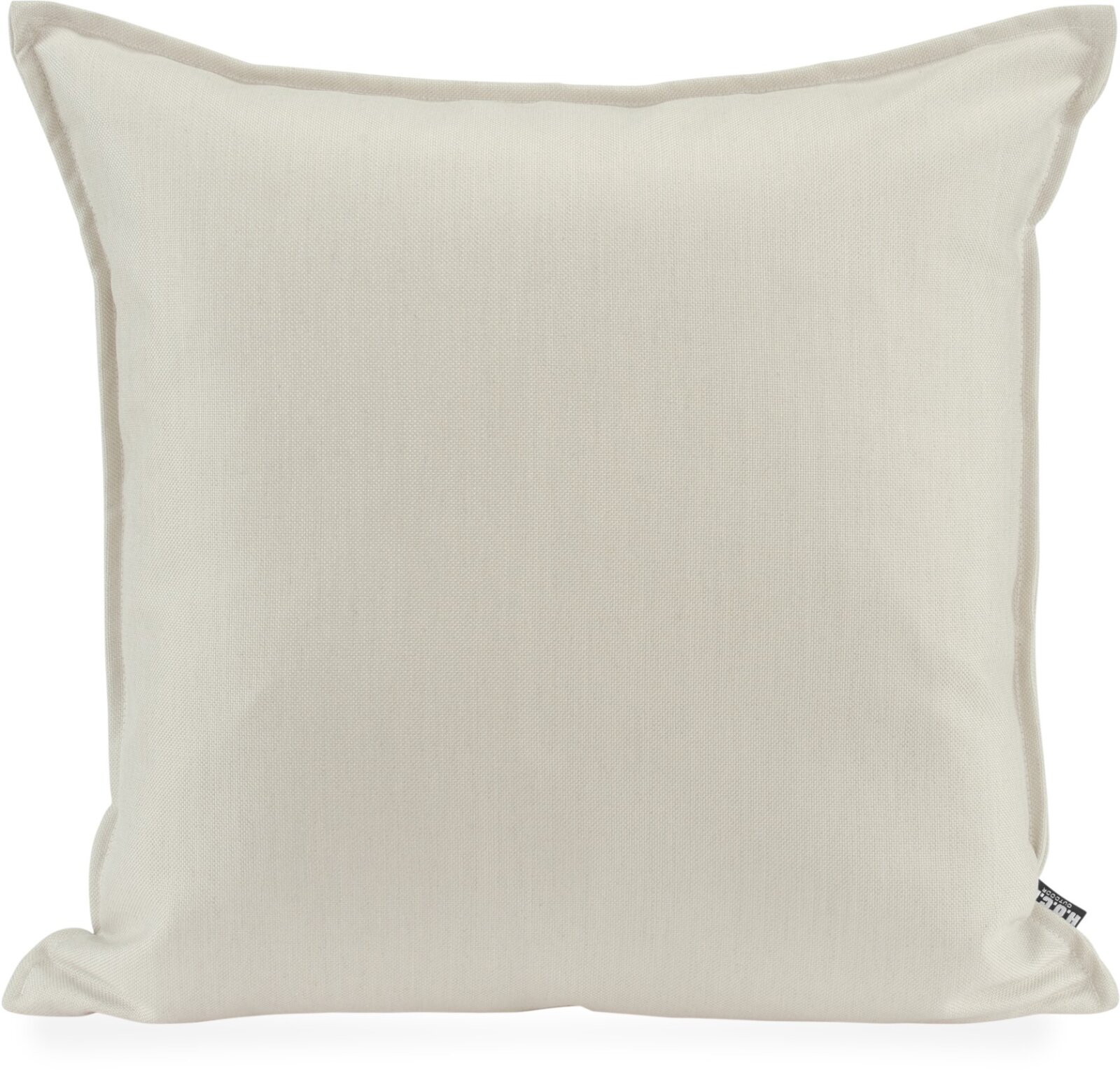 H.O.C.K. - AGORA Pamela Outdoor Kissen 50x50cm marble beige ecru mit Biese col. 1322