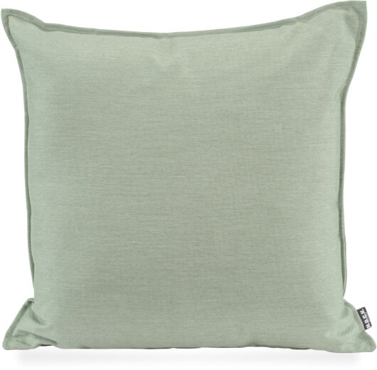 H.O.C.K. - AGORA Pamela Outdoor Kissen 50x50cm lindgrün sage mit Biese col. 20081