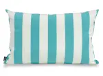 H.O.C.K. Classic Streifen Outdoor Kissen 60x40cm türkis