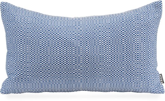 H.O.C.K. Brian Outdoor Kissen 50x30cm royal blau weiß kleingemustert
