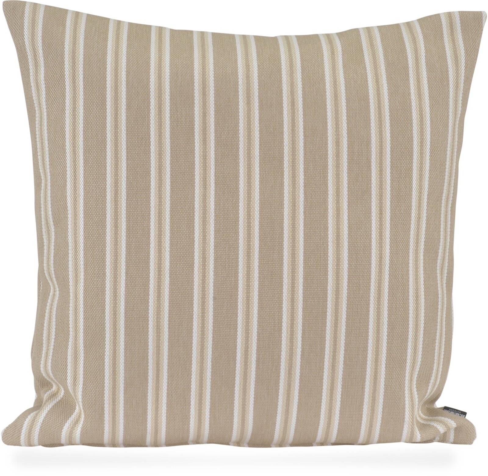 H.O.C.K. Aurora Outdoor Kissen 60x60cm Streifen natur taupe dolce