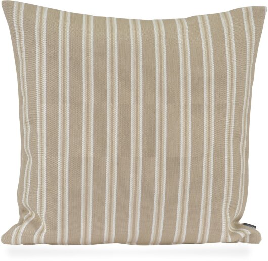 H.O.C.K. Aurora Outdoor Kissen 60x60cm Streifen natur taupe dolce