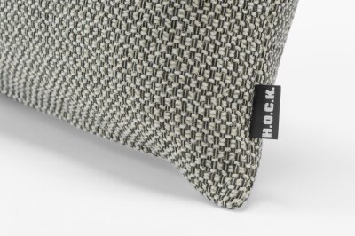 H.O.C.K. Linova Outdoor Kissen 50x30cm anthrazit col. 407035