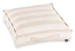 H.O.C.K. Classic Streifen Outdoor Matratzenkissen 50x50x10cm natur