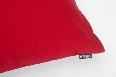 H.O.C.K. Classic Uni Outdoor Kissen 40x30cm rot