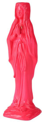 GIFTY Cadonna Kerzenhalter, Madonna 25cm | neon pink