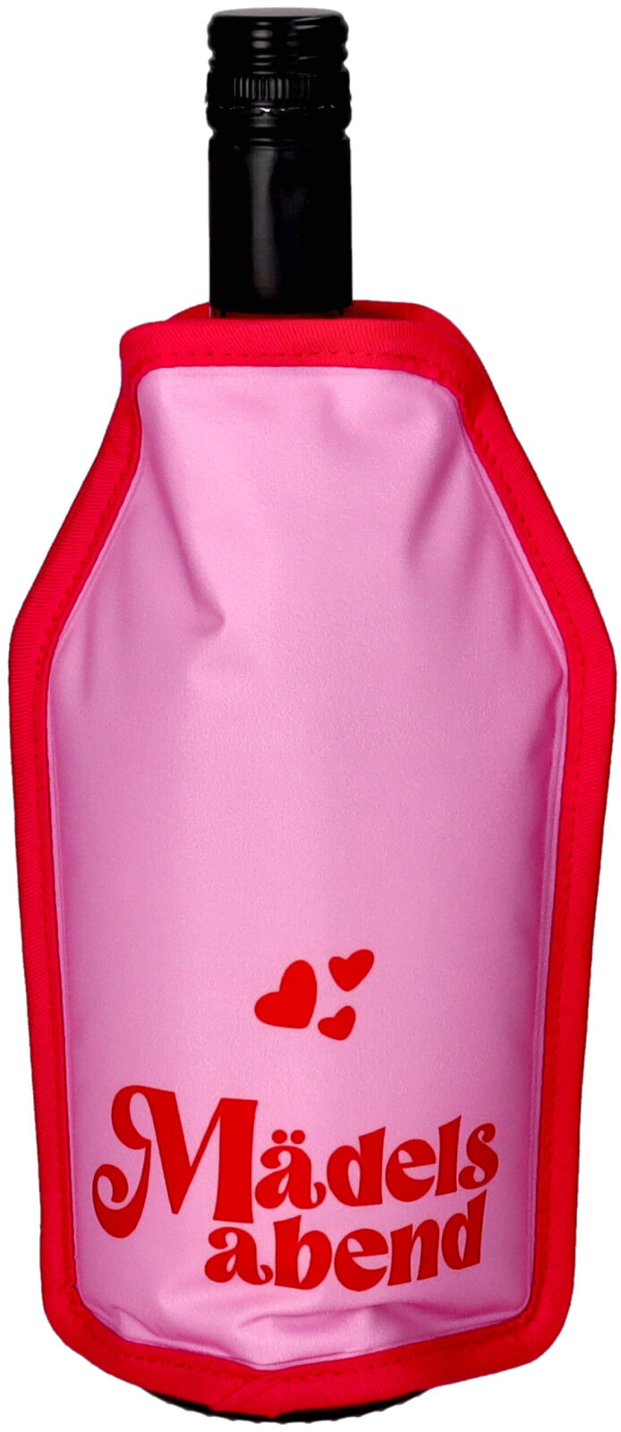 GIFTY Froid Kühlmanschette Weinkühler, Mädelsabend | pink / rot