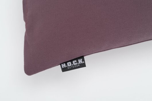 H.O.C.K. Classic Uni Outdoor Kissen 60x40cm brombeer