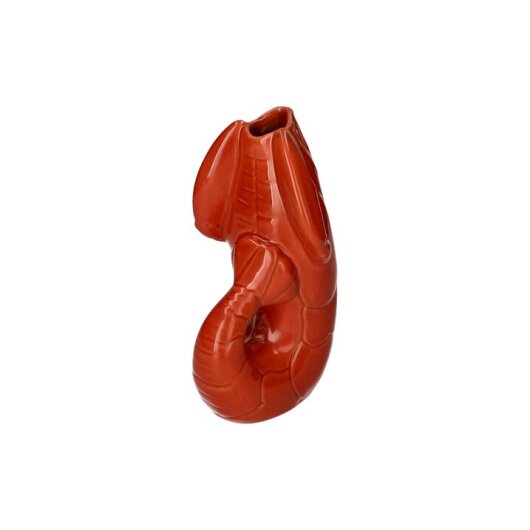 GIFTY Vase S Hummer | orangerot