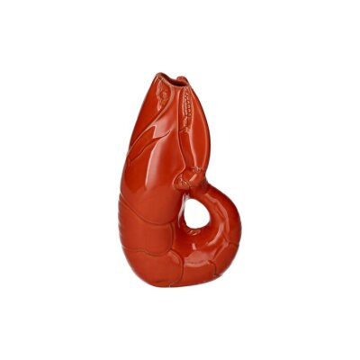 GIFTY Vase S Hummer | orangerot