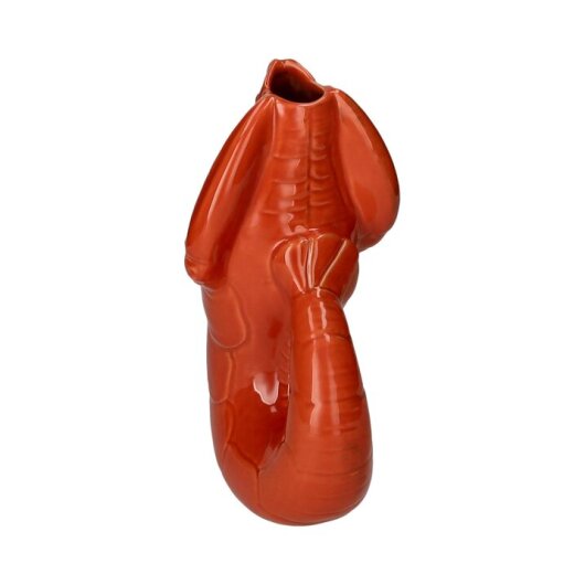 GIFTY Vase groß L Hummer | orangerot