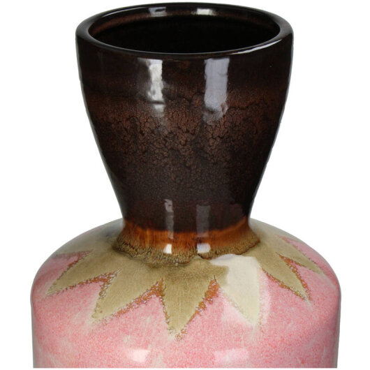 KRST Vase african style | rosa ca. 23x23x50cm