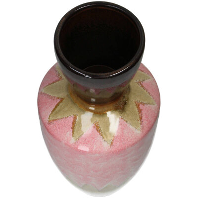 KRST Vase african style | rosa ca. 23x23x50cm