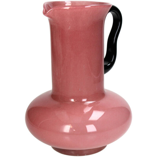 KRST Vase mit einem Henkel | rosa ca. 19x18x24,5cm