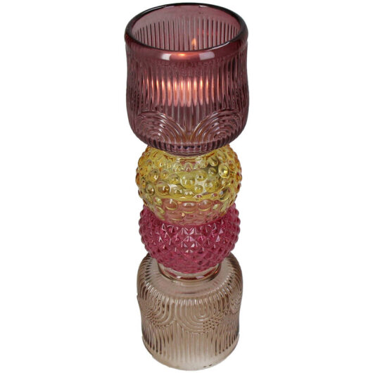 KRST Kerzenhalter multi ca. 7,5x7,5x23cm